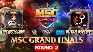 IDONOTSLEEP VS ELITE8 ESPORTS Match 2 - Mobile Legends MSC Grand Finals 5 Nations
