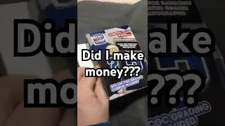 Did I make money on this mystery box? #sports cards #shorts #like #subscribe @itsgeoffwilson