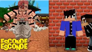 ESCONDE ESCONDE de JUJUTSU KAISEN com a MELHOR ADDON do MINECRAFT ft. PG Games
