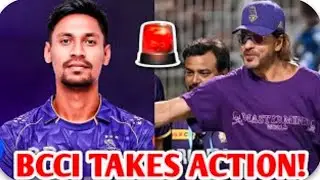 🔥FINALLY BCCI Takes Action 😱 Mustafizur Rahman&ndash;KKR Controversy Explodes 🔥🏏 #IPL2026 #Shorts