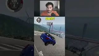Jump Test: How Far Can Swift Go? #beamngdrive #beamng #gaming #swift