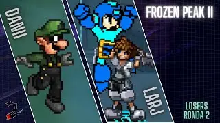 Frozen Peak II: ITD | Danii (Luigi) vs LARJ (Megaman / Sora) | LR2 | SSF2