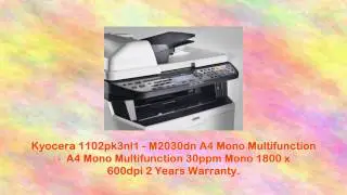 Kyocera Ecosys M 2030 Dn Black White Multifunctional