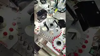 10ml sterile glass vials high speed labeling machine pharmaceutical #reliancemachinery #factory