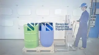 Stainless Steel Europallet Drum Lifter (DTP06-R500-SS)