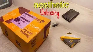 Unboxing man's Gucci wallet (aesthetic) || Unboxer Arthin