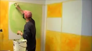 Wischtechnik-Farbtechnik -einfach selber Lasur herstellen und loslegen