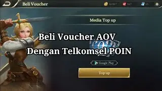 Beli Voucher AOV menggunakan Telkomsel POIN
