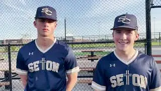 Highlights/Interview: Seton Catholic tops Ridgefield 8-2 in non-league baseball clash