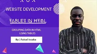 Tables in HTML