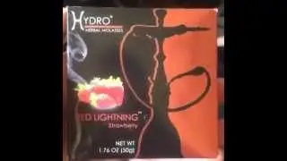 Shisha Review: Hydro Herbal Red Lightning (Strawberry)