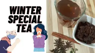 Tea for sorethrought|winter tea|khawa|best for cold|desi sabor