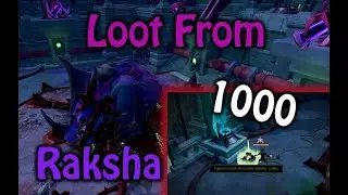 Runescape 3 - Loot From 1000 Solo Raksha