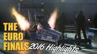 'Euro Finals' 2016 Highlights at Santa Pod Raceway - FIA /FIM European Drag Racing Championships