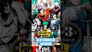 My Hero Academia NEW World Best Hero Popularity Poll Artwork #mha #myheroacademia #anime #deku