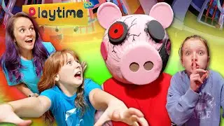 Poppy Playtime в реальной жизни с Piggy (новый мод)