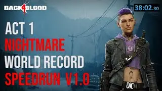 Act 1 Nightmare Speedrun 38:02 OLD World Record v1.0