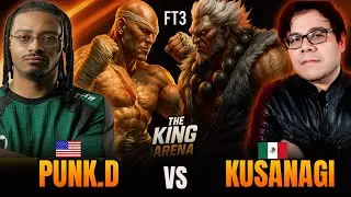 🔥 FT3 ▰ PUNK (Sagat) vs KUSANAGI (Akuma) ▰  Street Fighter 6 🔥