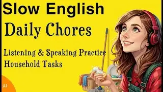 Daily Chores: Listening & Speaking Practice for Household Tasks (A1)