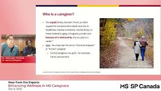 Hear from the Experts: Enhancing Wellness in MS Caregivers (December 9, 2025)