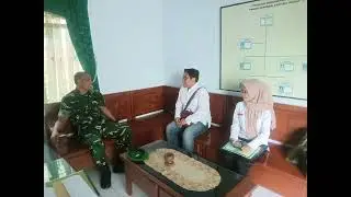 Kunjungan Taekwondo Nganjuk ke pak Danramil Baron untuk Latihan Taekwondo di Kecamatan Baron