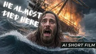 Columbus in The Great Storm 🌊 | He Almost Died Here (AI Short Film)