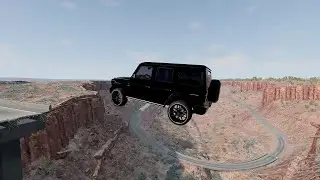 Car Bridge Jump Compilation #1 | BeamNG Drive