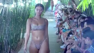 Model spotlight sofia stone fox swim swimwear fashion showss 2021 Mia......