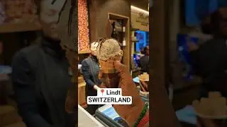 LINDT CHOCOLATES🍫🍦#switzerland #swisschocolate #swiss #icecreamchocolate #icecream #travel #foryou