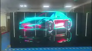 Hologram Fan Wall - 21 pieces&nbsp;Holo80 3x7 setup - 3D HoloSPiN - 3D Hologram Fan Supplier South Africa