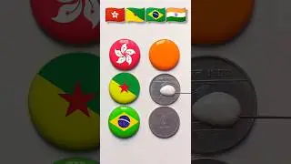 Republic Day Art On Coin || National Art Flag || #shorts #viral #art #reels #india
