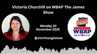 Виктория Черчилль на WBAP Шоу Джеймса о соглашении о прекращении работы правительства и усталости...