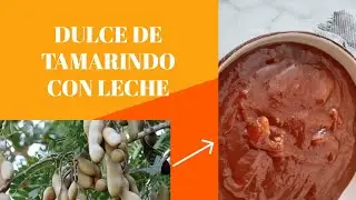 COMO HACER DULCE DE TAMARINDO CON LECHE/HOW TO MAKE TAMARIND SWEET WITH MILK/RECETA DE SEMANA SANTA