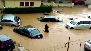 Severe flooding in Turkey's Black Sea region after a series of downpours