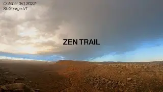 Zen Trail with some Lightning - Mountain Biking St. George, UT