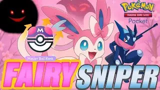ROAD to MASTER with Sylveon EX, Giratina EX, Greninja deck at Pokemon TCG Pocket Ranked match no. 17