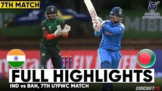 India U19 vs Bangladesh U19 Full Match Highlights | 17 Jan 2026 | Under-19 World Cup Hindi