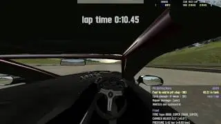 LFS - RX7 TOPSPEED AND TIME