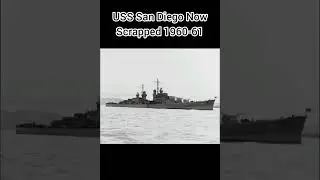 USS San Diego Then VS Now