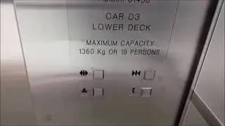 Schindler PORT Double Deck Elevators at Scotia Place Toronto