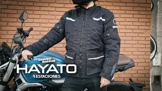 Campera 4 Estaciones Touring para Motos HAYATO | SAMURAI WARRIOR