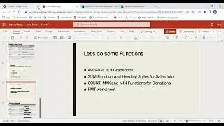 Microsoft Excel 365 for Beginners SUM, PMT, MIN, MAX, AVERAGE & COUNT. Link to free version of Excel