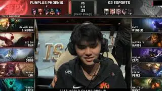G2 vs FPX CKTG 2019 v&aacute;n 3