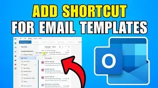 How To Add Shortcut For Email Templates Folder In Outlook Ribbon (2026) (Best Method)