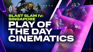 EVERY Play of the Day Dota 2 Cinematic from BLAST Slam IV: Singapore! ✨