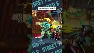 Dual_Kevin almost pulled it off!😎Kharsonist A.K.I. is too slick though🤭🔥#streetfighter6