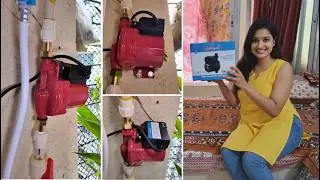 Automatic Water Pressure Booster Pump | Wall Mount | Washing Machine, RO Water, | Silent Motor 2025