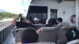 FERRY RIDE FROM CEIBA, PUERTO RICO, TO CULEBRA AND BACK