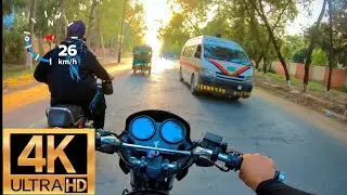 Honda CG125 Deluxe POV Ride | Streets of Pakistan | 2021