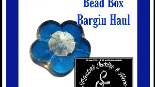 Bead Box Bargin Haul #jewellery #beads #diy #unboxing #barginbeadbox  #Stefador's #czech